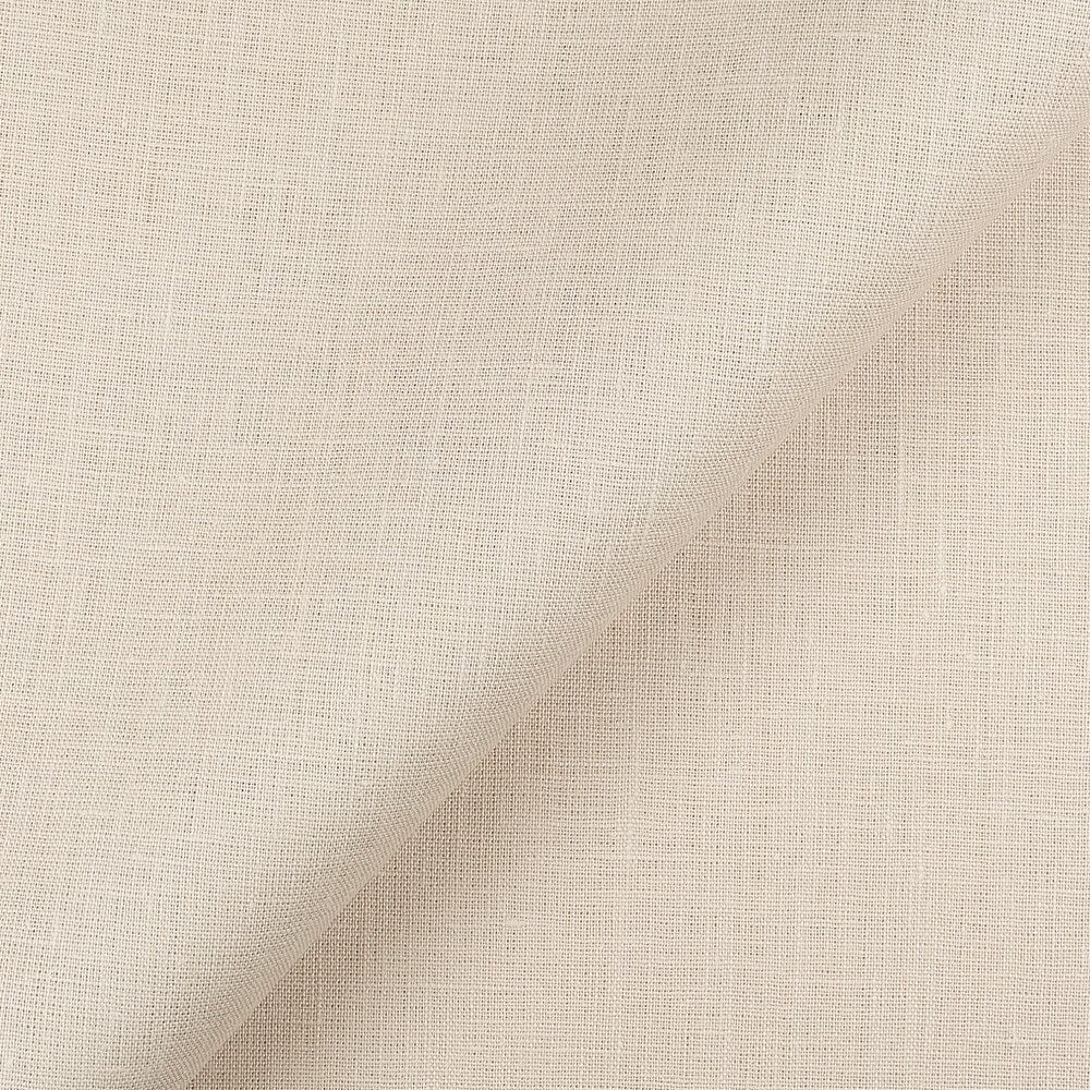IL019 All-purpose 100% Linen Fabric Parchment Softened