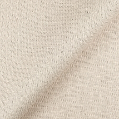 IL019 All-purpose 100% Linen Fabric Parchment Softened