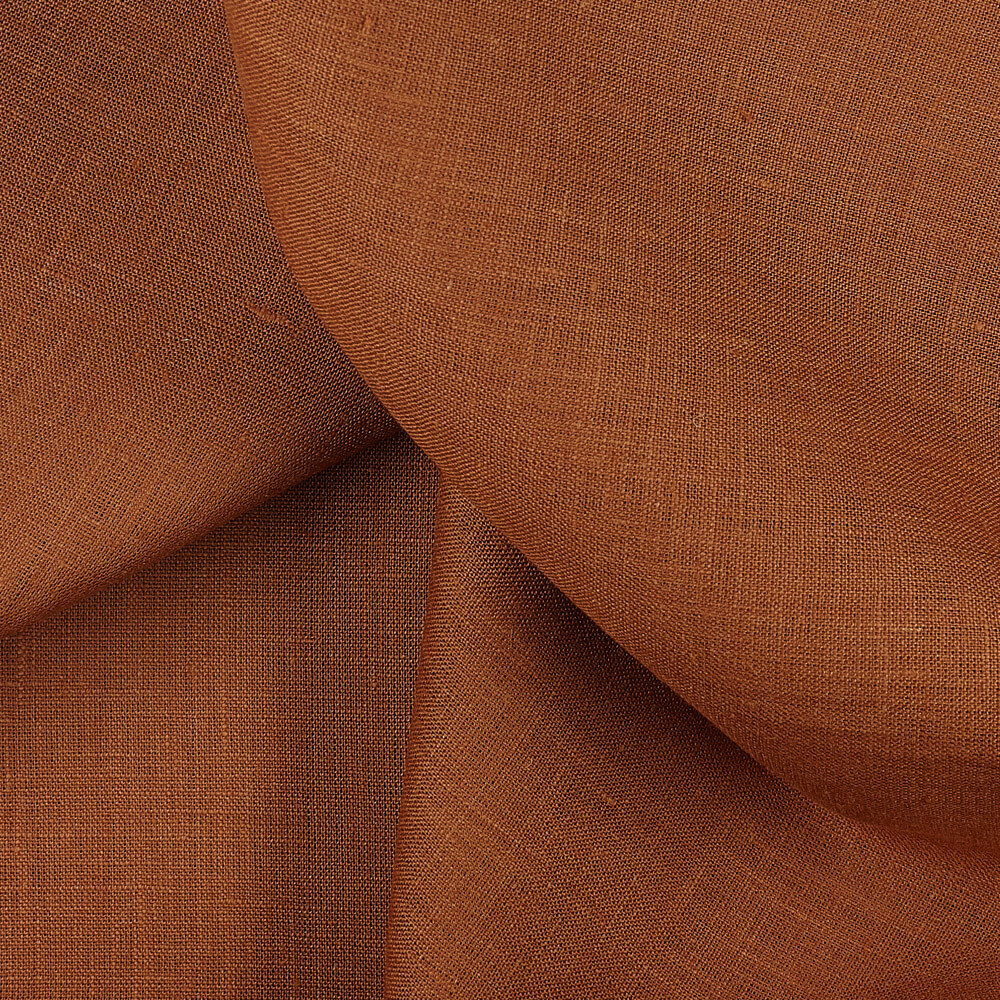 IL019 All-purpose 100% Linen Fabric Terra Softened