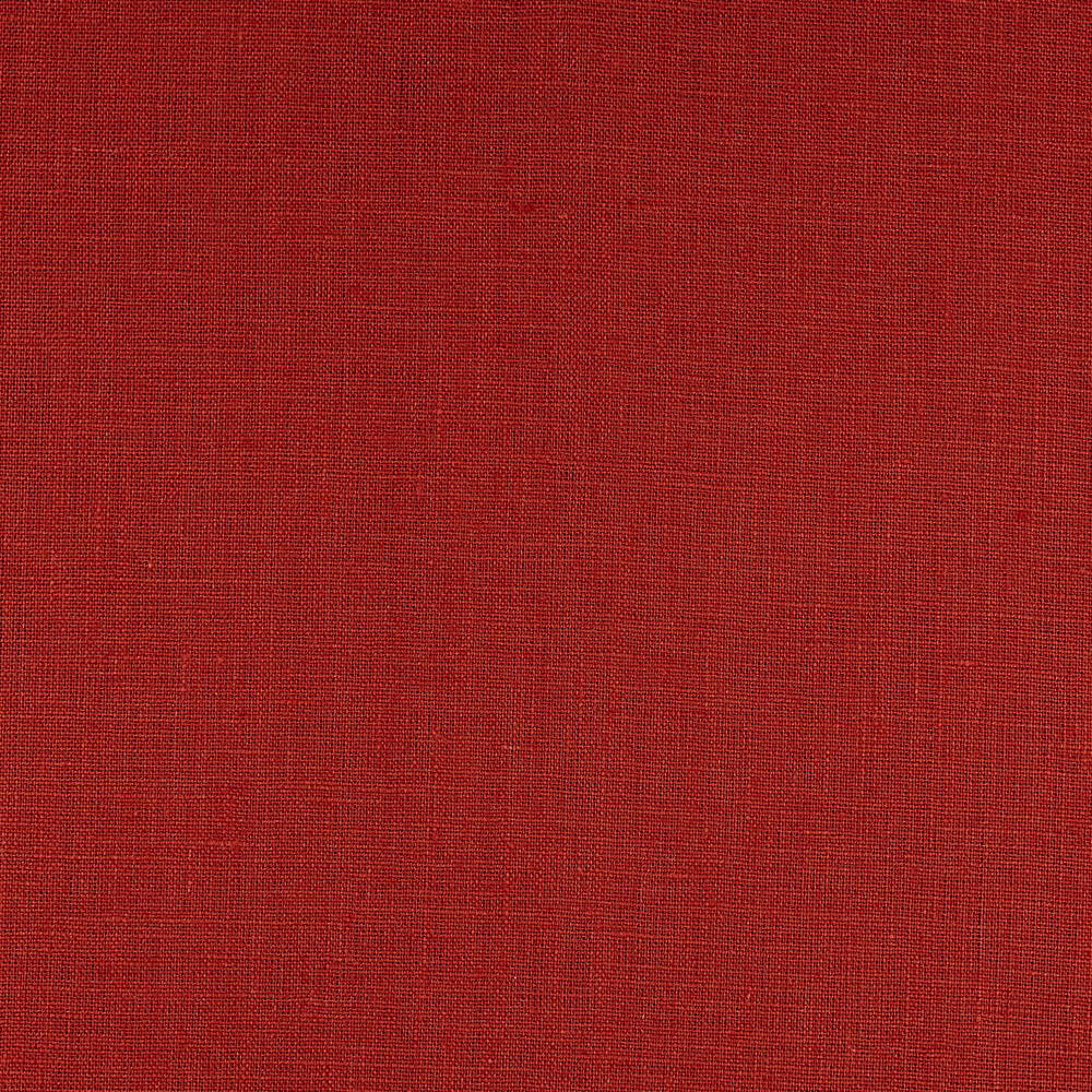 IL019 All-purpose Barn Red 100% Linen Fabric
