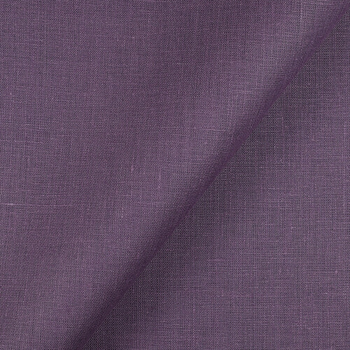 Fabric IL019 All-purpose 100% Linen Fabric Purple Sage Softened