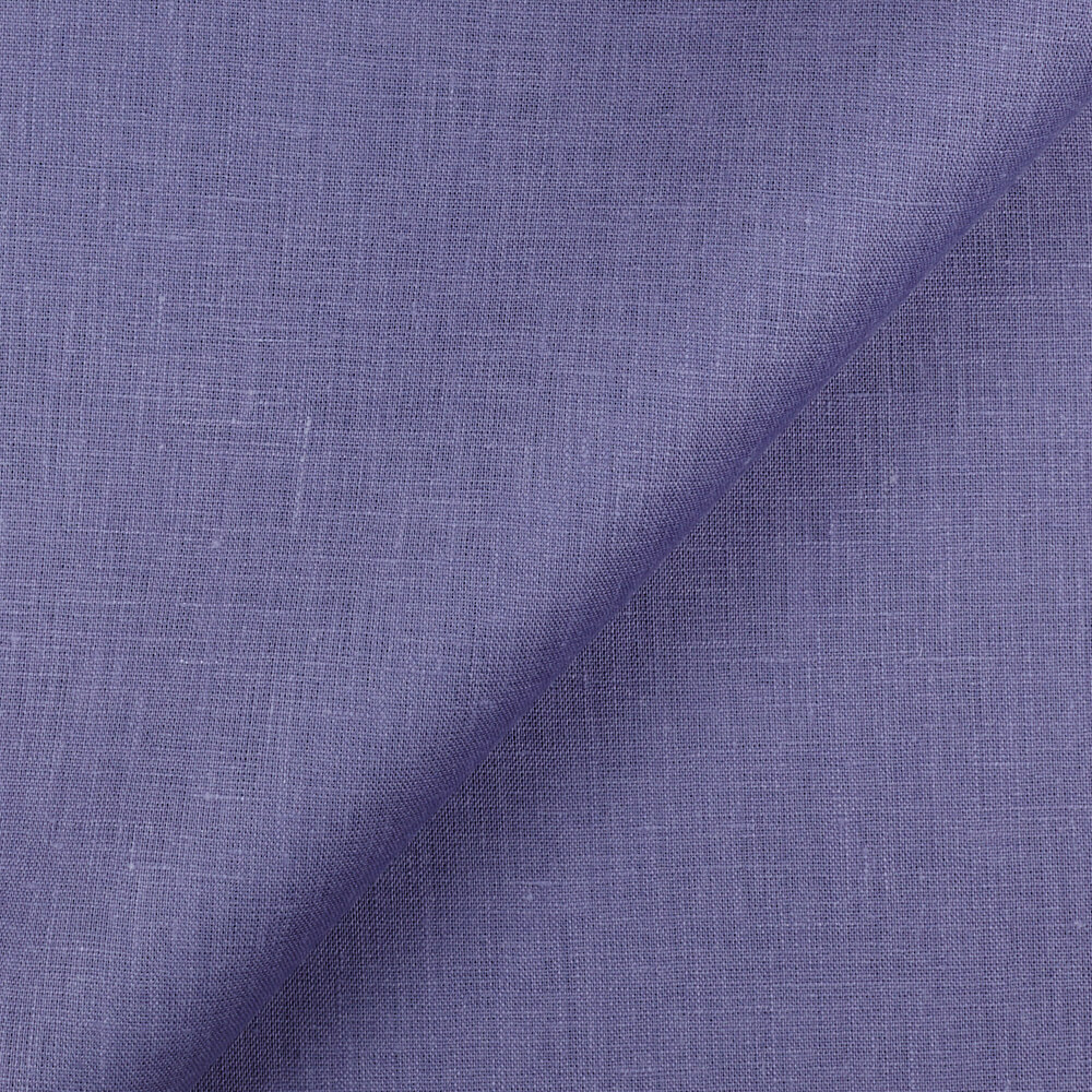 IL019 All-purpose 100% Linen Fabric Blue Ice Softened