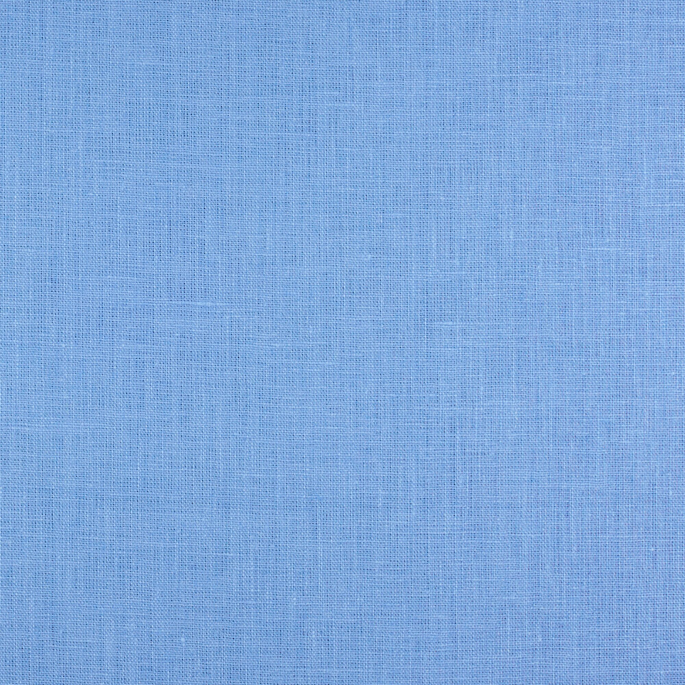 IL019 All-purpose 100% Linen Fabric Silver Lake Blue Softened