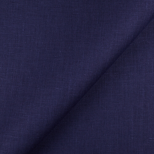 Fabric IL019 All-purpose 100% Linen Fabric Black Softened