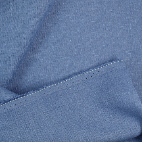 IL019 All-purpose Coronet Blue 100% Linen Wholesale Fabric by the Bolt