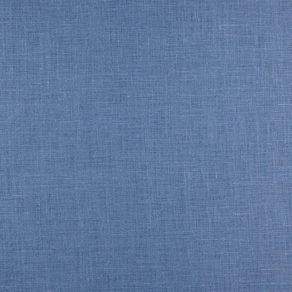IL019 All-purpose 100% Linen Fabric Coronet Blue Softened