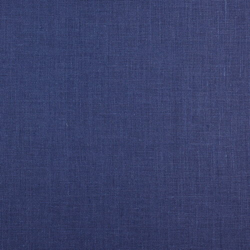 IL019 All-purpose 100% Linen Fabric Blue Whale Softened