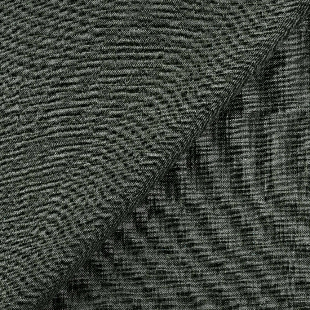 4C22 Rustic  100% Linen Fabric Dusty Lotus Softened