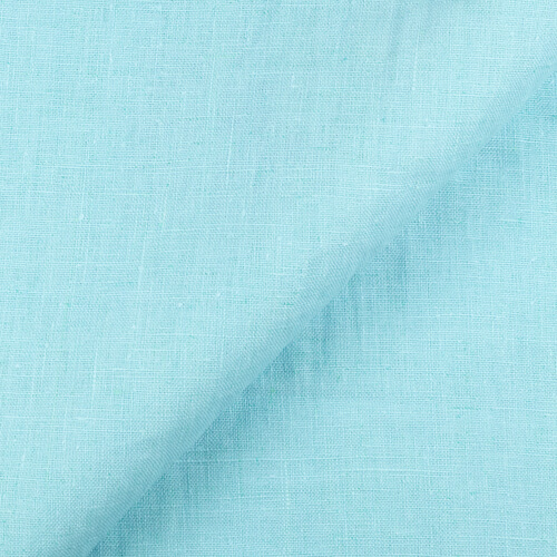 4C22 Rustic  100% Linen Fabric Moonflower Fs Premier Finish