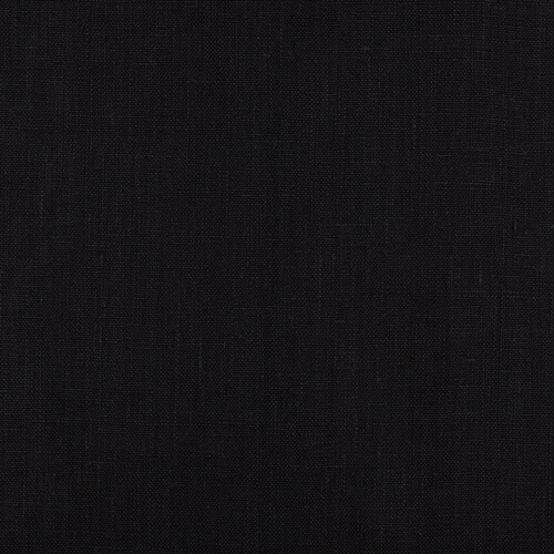 4C22 Rustic  Black 100% Linen Wholesale Fabric by the Bolt