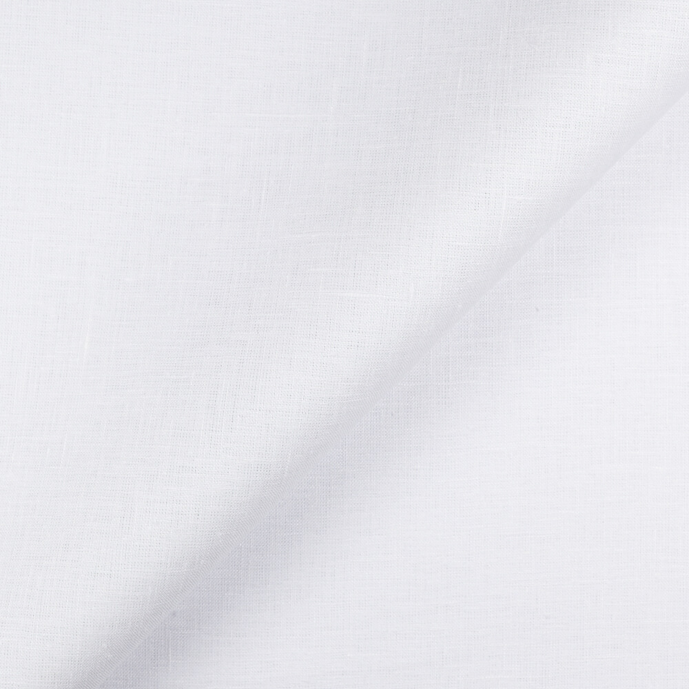 1C64 Luxury 100% Linen Fabric Nimbus Cloud Softened