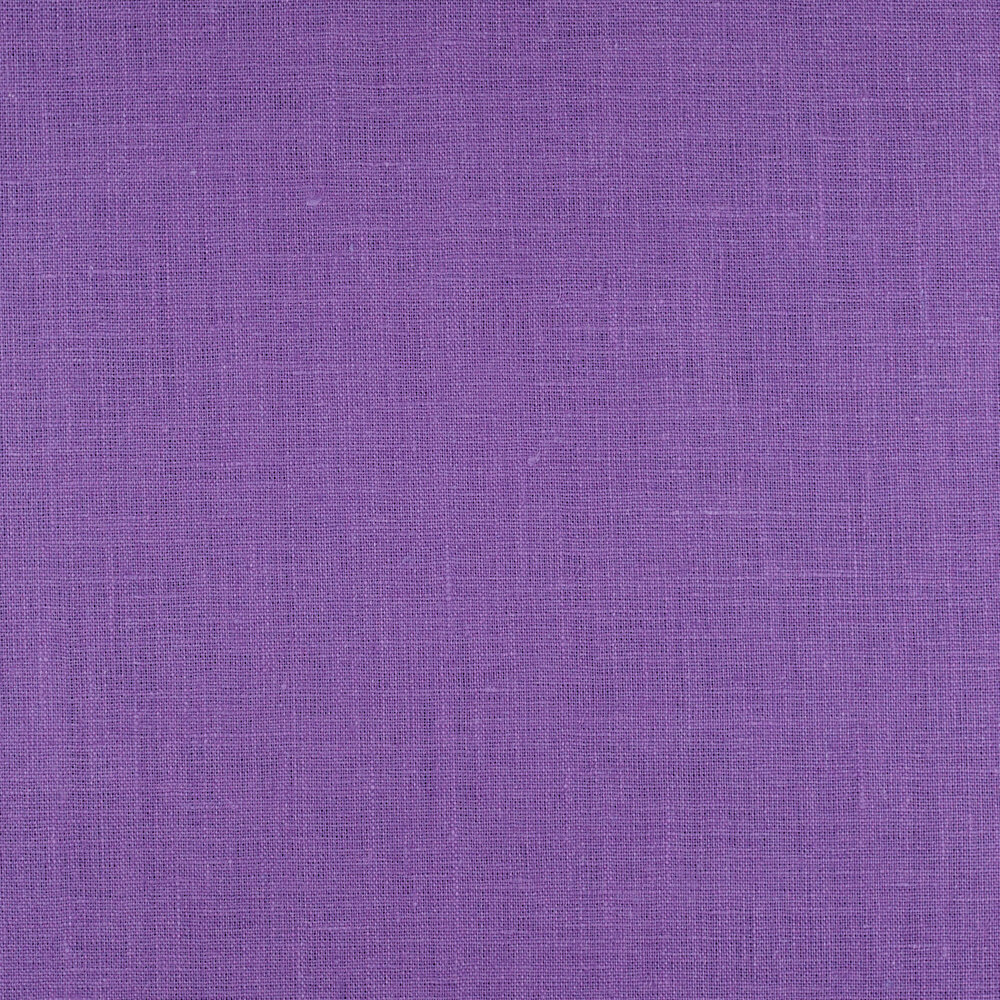 IL019 All-purpose 100% Linen Fabric Purple Heart Softened
