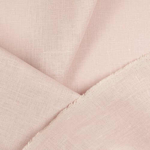 IL019 All-purpose 100% Linen Fabric Rose Smoke Softened