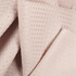 IS010 Waffle Rose Smoke 54% Linen / 46% Cotton Discount Fabric