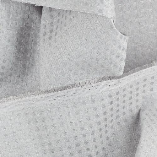 IS010 Waffle Mist 54% Linen / 46% Cotton Wholesale Fabric by the Bolt