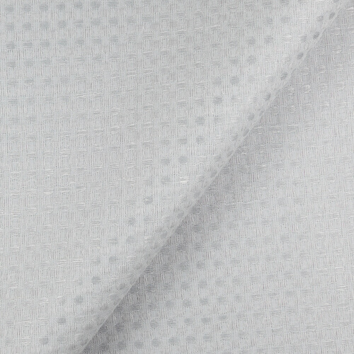 IS010 Waffle 54% Linen / 46% Cotton Fabric Mist Softened