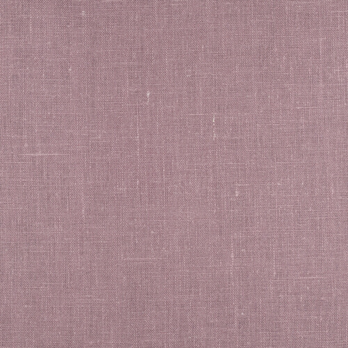 4C22 Rustic  100% Linen Fabric Mauve Softened