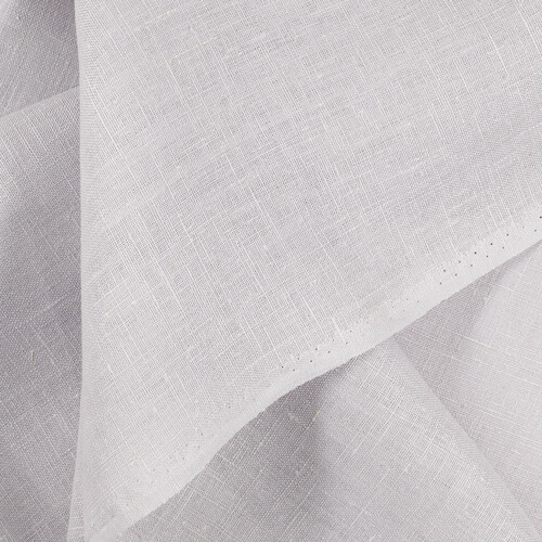 4C22 Rustic  100% Linen Fabric Micro Chip Softened