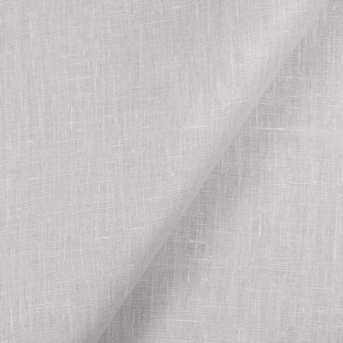 4C22 Rustic  100% Linen Fabric Gray Violet Softened