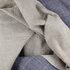 IS046Cobalt / Natural - Henri 73% Linen / 27% Cotton Fabric