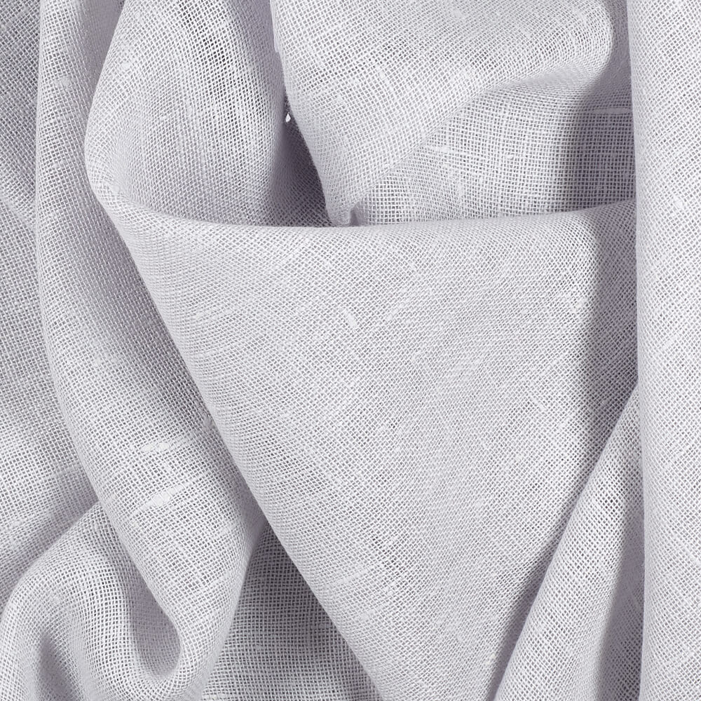 IL041 Open Weave Mist 100% Linen Fabric