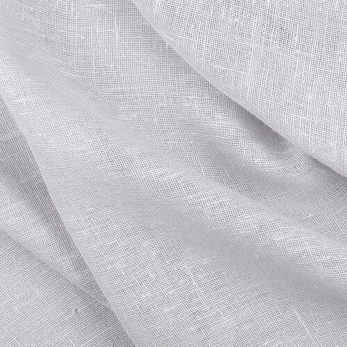 Fabric IL041 Open Weave 100% Linen Fabric Mist Fs Premier Finish
