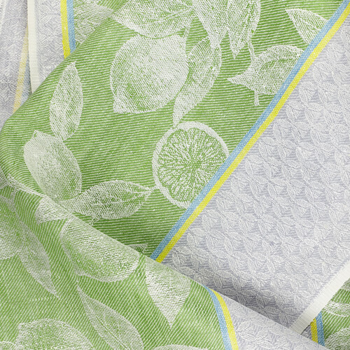 IL085 Narrow Width Mlt-12 - Lemons 100% Linen Wholesale Fabric by the Bolt