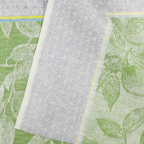 IL085 Narrow Width 100% Linen Fabric Mlt-12 - Lemons