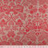 IL098 Jacquard Natural / Crimson - Loire 100% Linen Discount Fabric