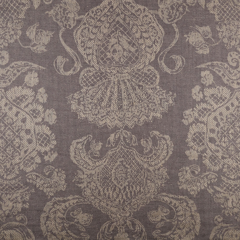IL100Natural / Graphite - Luccia 100% Linen Fabric