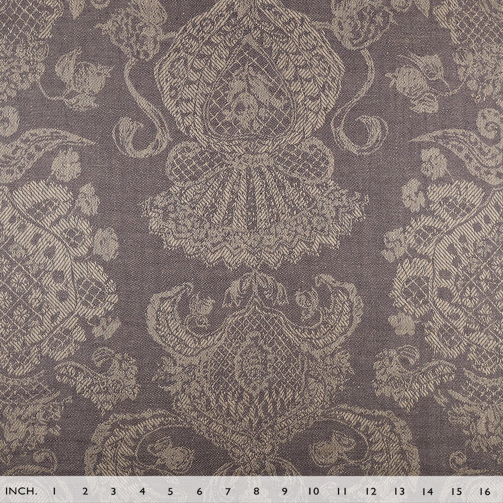 IL100 100% Linen Fabric Natural / Graphite - Luccia Fs Signature Finish