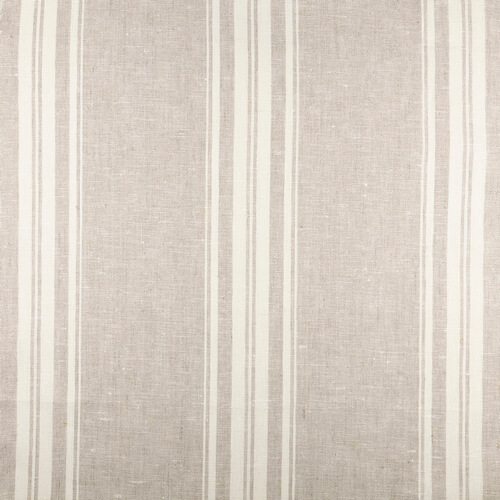 IL084 Narrow Width 100% Linen Fabric Natural / White - Remy Softened