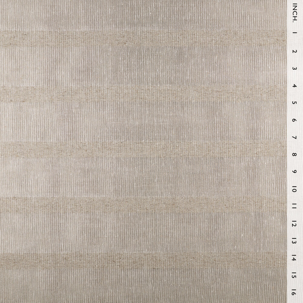 IS046 73% Linen / 27% Cotton Fabric Natural / Natural - Margaux
