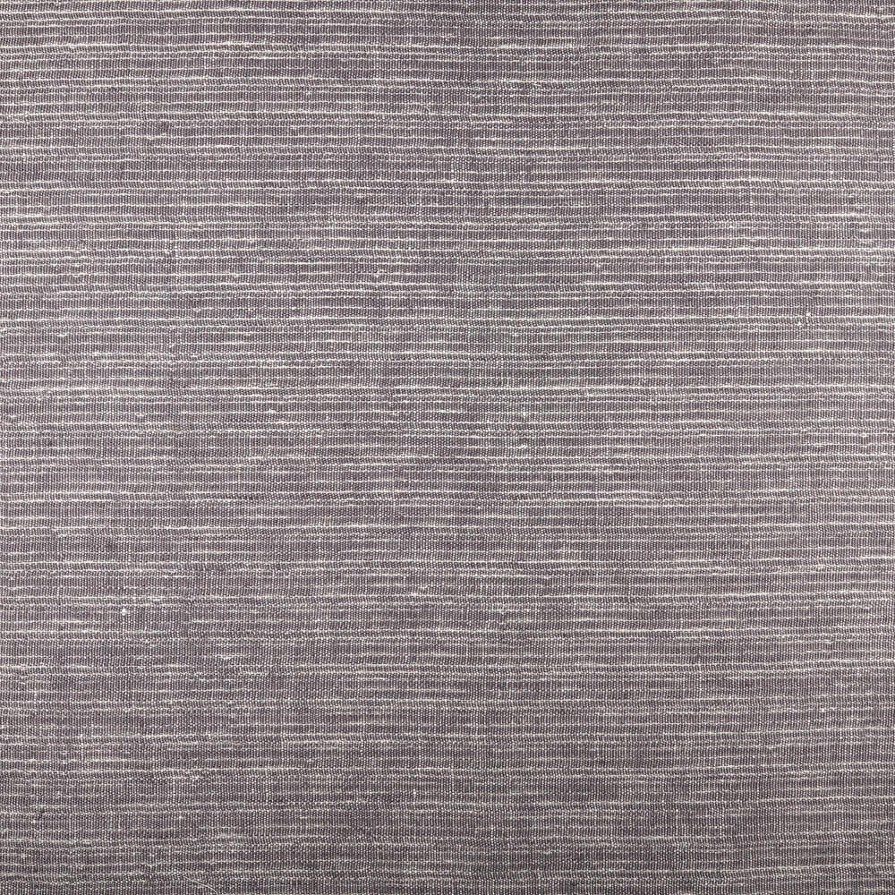 IL097 Double-sided Asphalt / White - Breeze 100% Linen Fabric