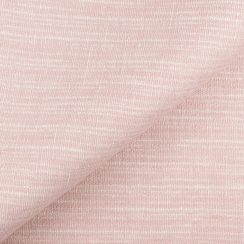 IL097 Double-sided 100% Linen Fabric Rose Smoke / White - Breeze Fs Signature Finish