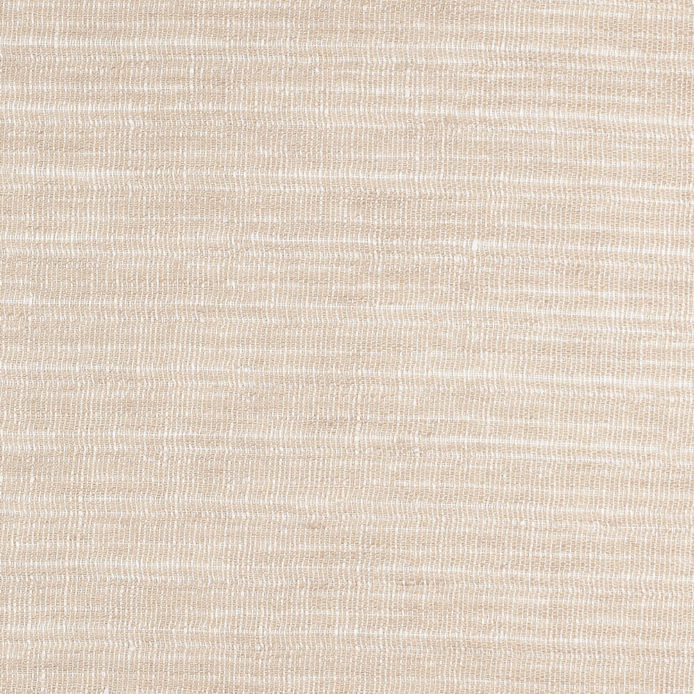 IL097 Double-sided Sand / White - Breeze 100% Linen Fabric
