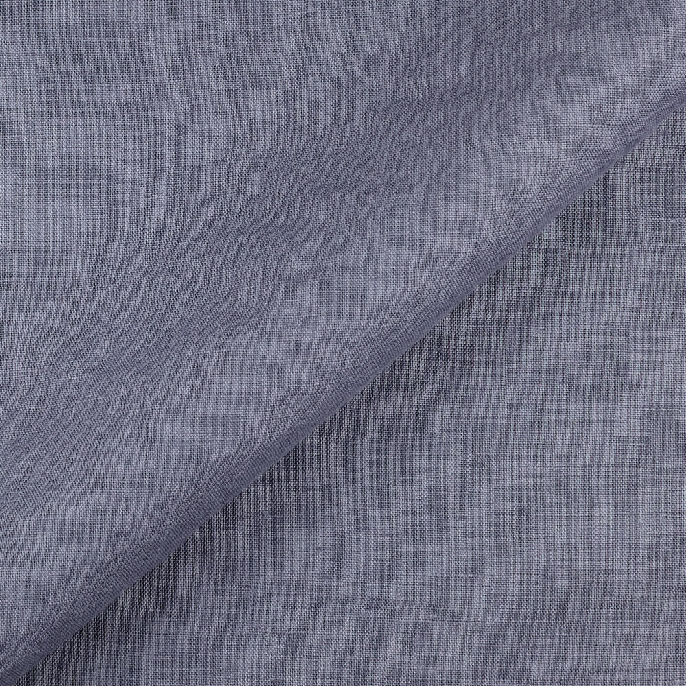 IL019 All-purpose 100% Linen Fabric Folkstone Gray Fs Signature Finish