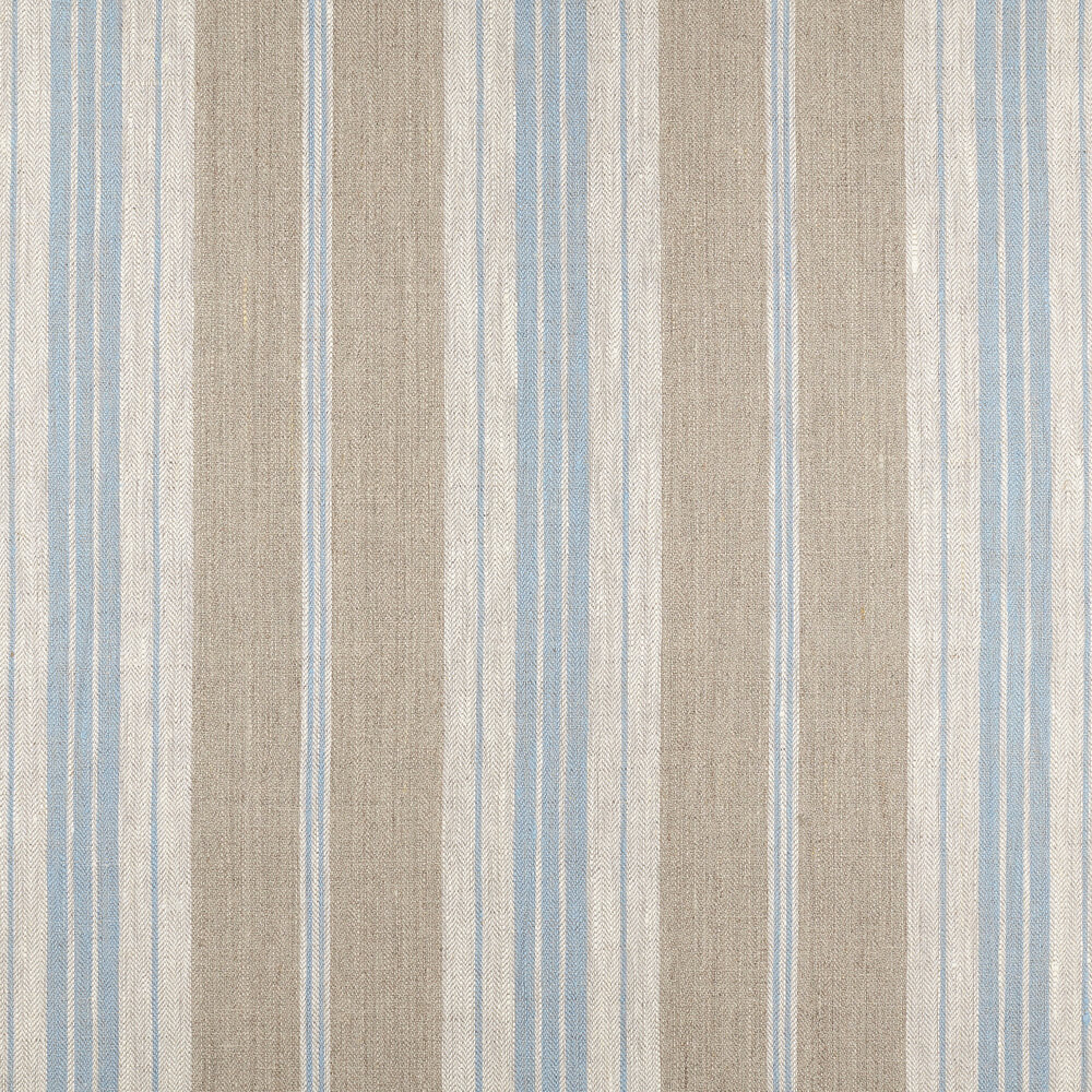 IL087 French Ticking Mlt-3 - Normandy 100% Linen Fabric