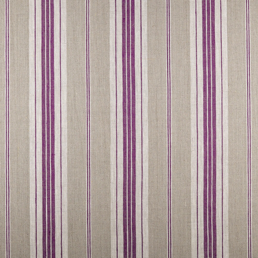 IL087 French Ticking Mlt-4 - Normandy 100% Linen Fabric