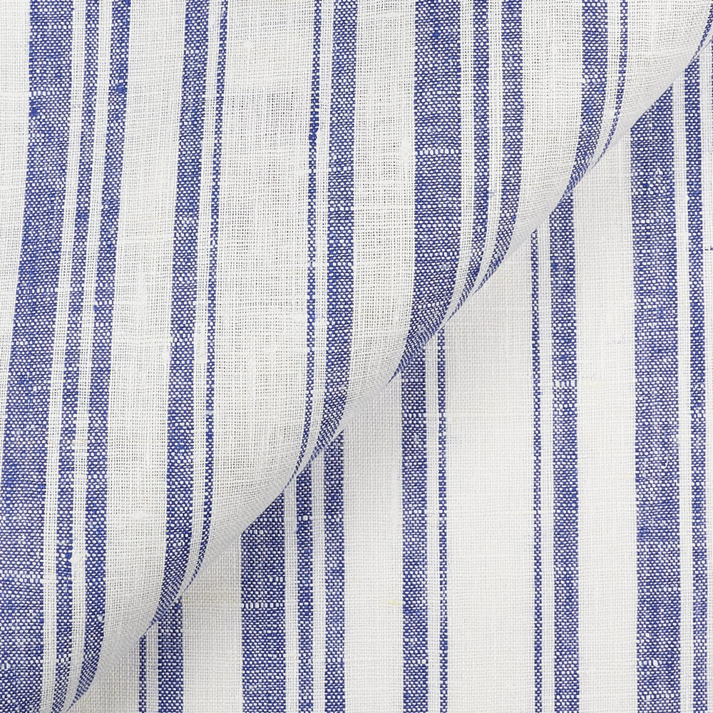 IL084 Narrow Width 100% Linen Fabric Mlt-24 - Olivier Softened