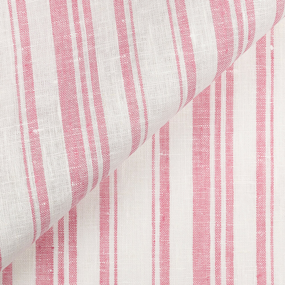 IL084 Narrow Width 100% Linen Fabric Mlt-27 - Olivier Softened