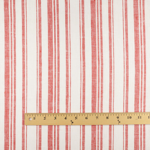 IL084 Narrow Width 100% Linen Fabric Mlt-28 - Olivier Softened