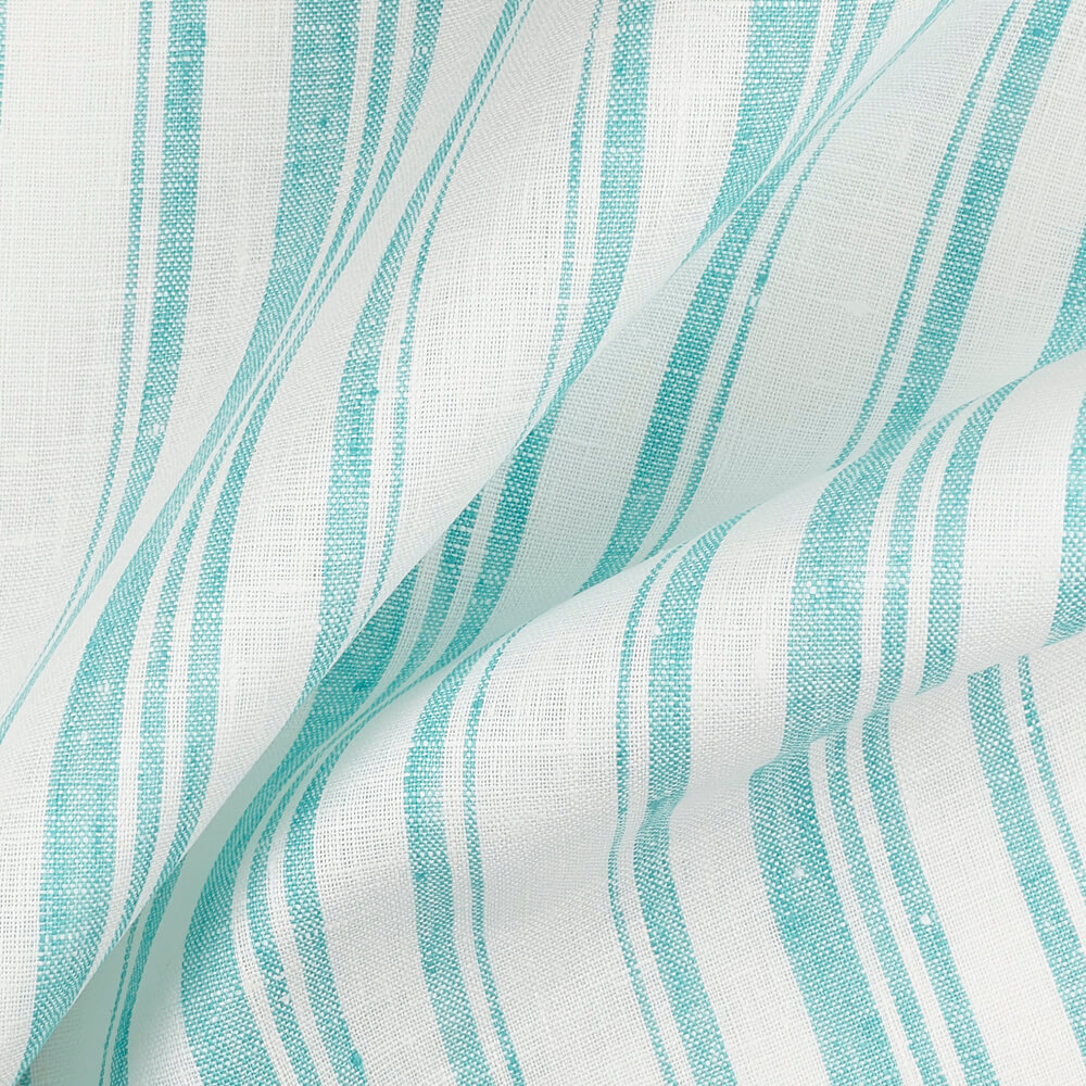 IL084 Narrow Width 100% Linen Fabric Mlt-29 - Olivier Softened