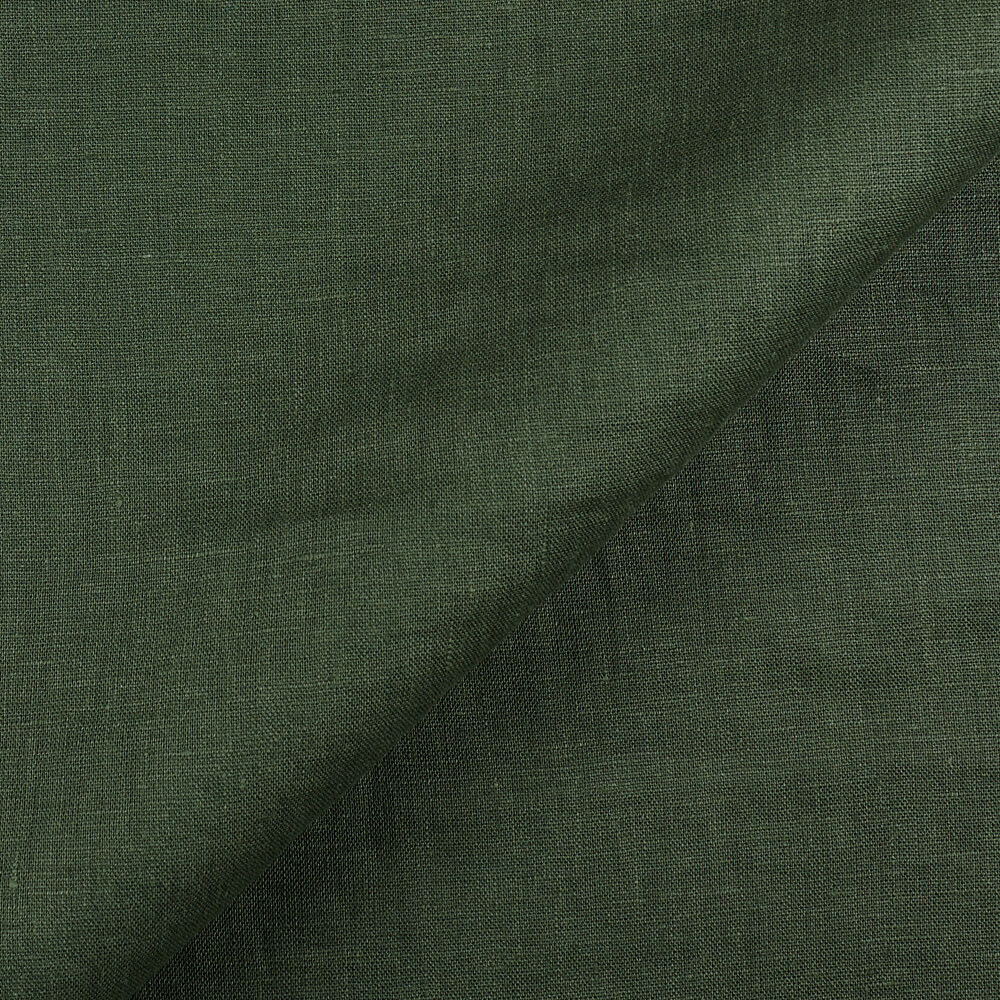 IL019 All-purpose Evergreen 100% Linen Fabric