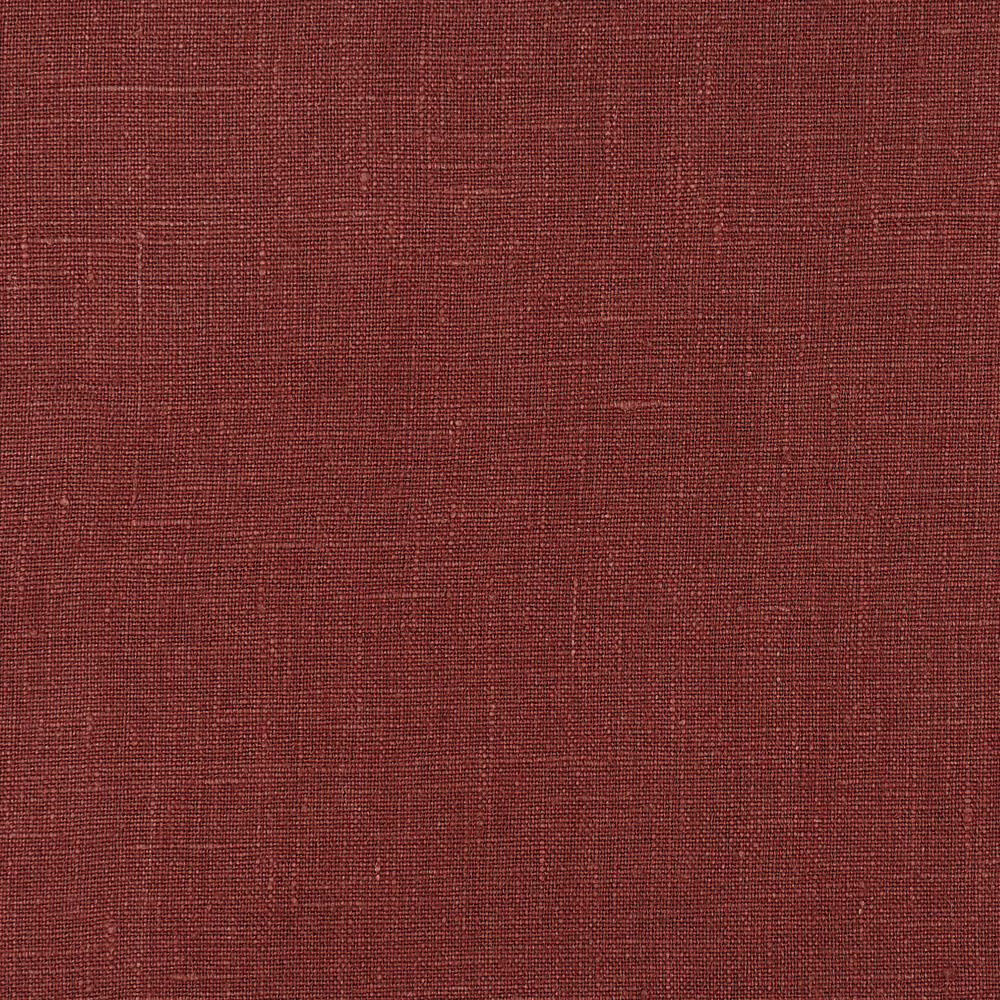 4C22 Rustic  Auburn 100% Linen Fabric