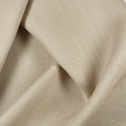 Fabric IL019 All-purpose 100% Linen Fabric Peyote Softened