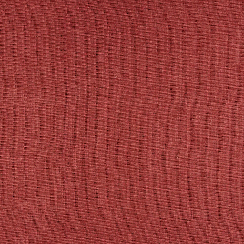 IL019 All-purpose 100% Linen Fabric Marsala Softened