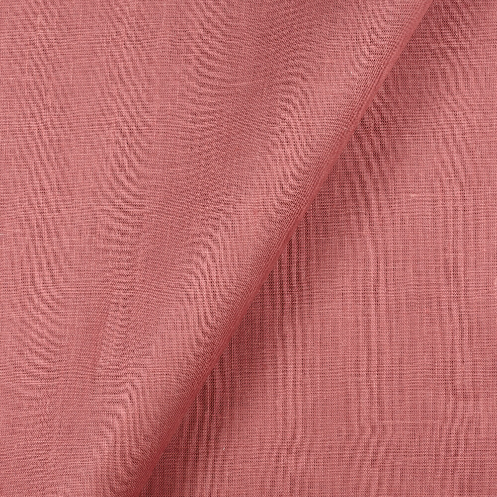IL019 All-purpose 100% Linen Fabric Deco Rose Softened