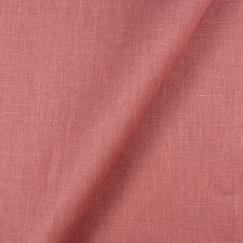 IL019 All-purpose 100% Linen Fabric Deco Rose Softened