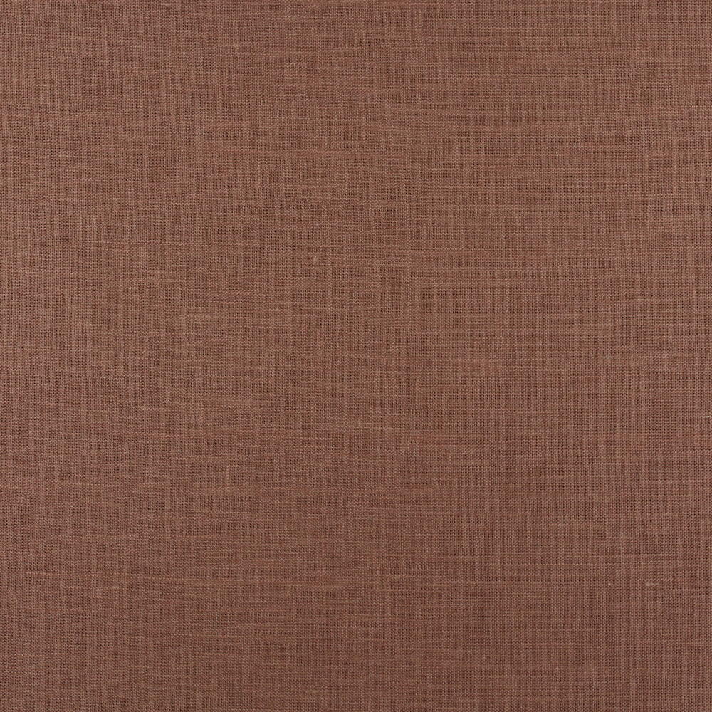 IL019 All-purpose 100% Linen Fabric Cognac Softened